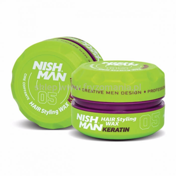 

Nishman Wax Pomada Keratin 05 150 ml