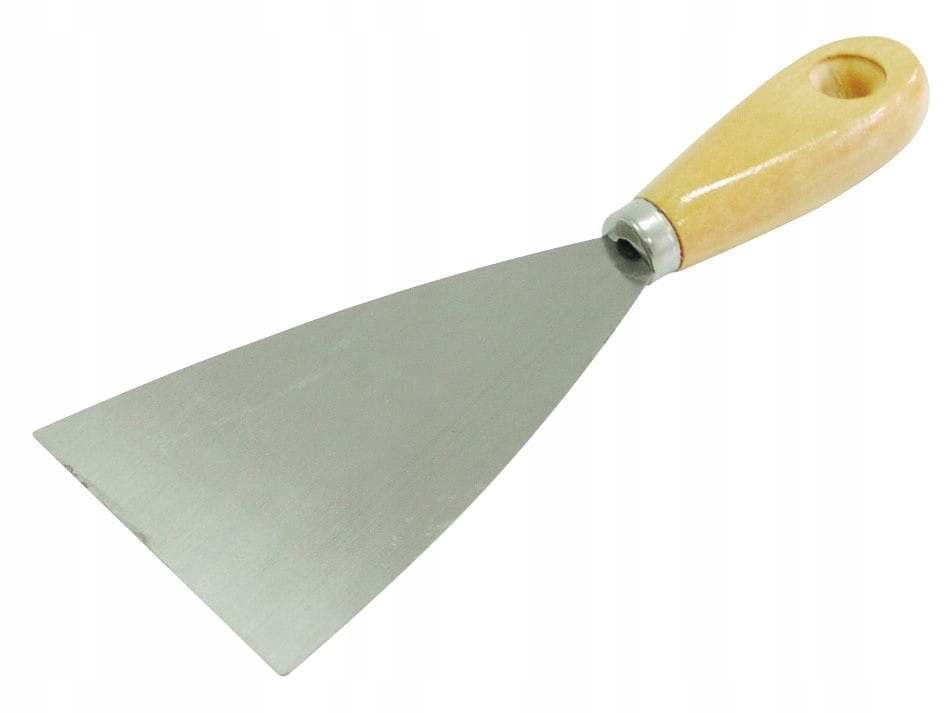 

Szpachelka budowlana 125mm drewniana rękojeść