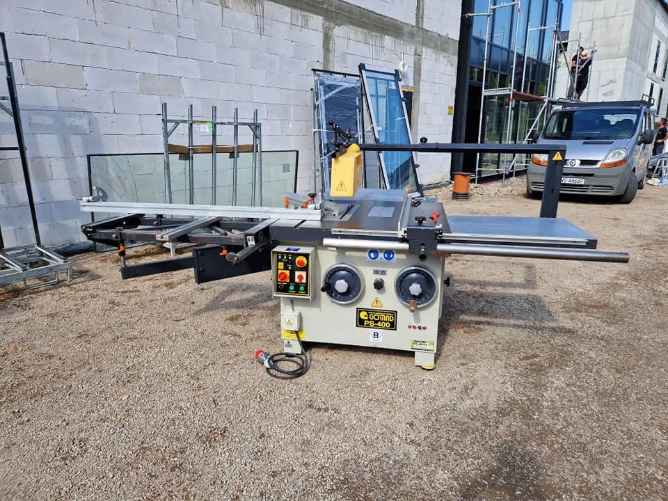 Piła tarczowa GOMAD PS 400 z wózkiem piła formatow