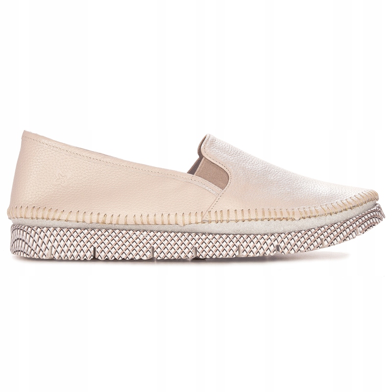 Półbuty buty Maciejka 03512-04 skórzane beż r.39 Płeć kobieta