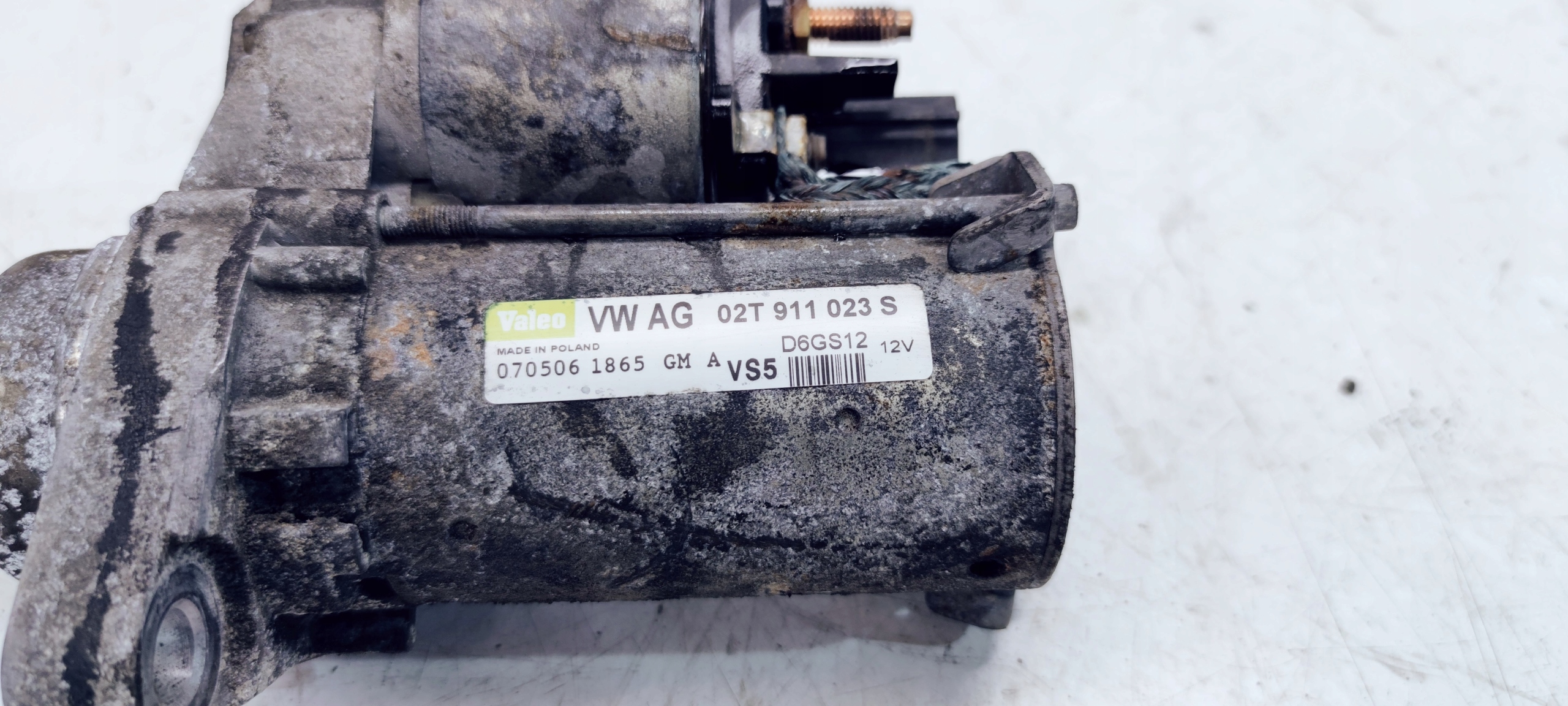 starter AUDI VW SKODA 1.6 FSI 02T911023S *28*