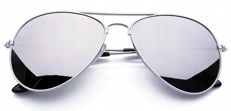 

Okulary Pilotki Aviator Przeciwsłoneczne Lustrzane
