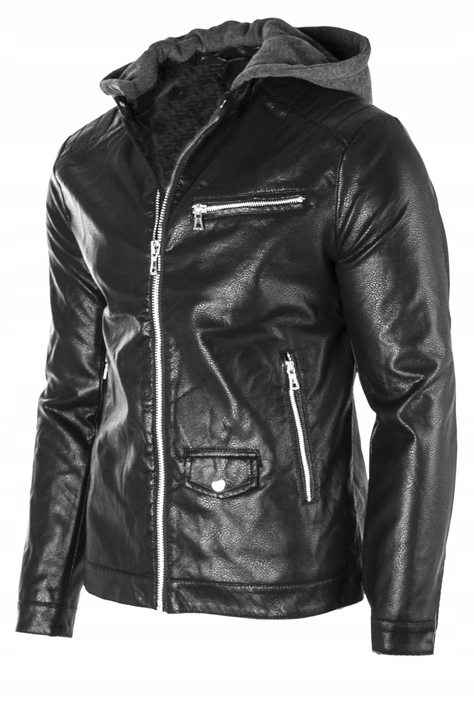 L - MĘSKA KURTKA SKÓRZANA 11Z8016 Marka Matt