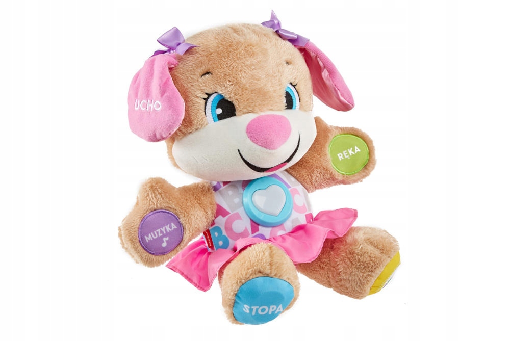 Maskotka FISHER PRICE Ucz się i śmiej! FPP63 Głębokość produktu 33 cm