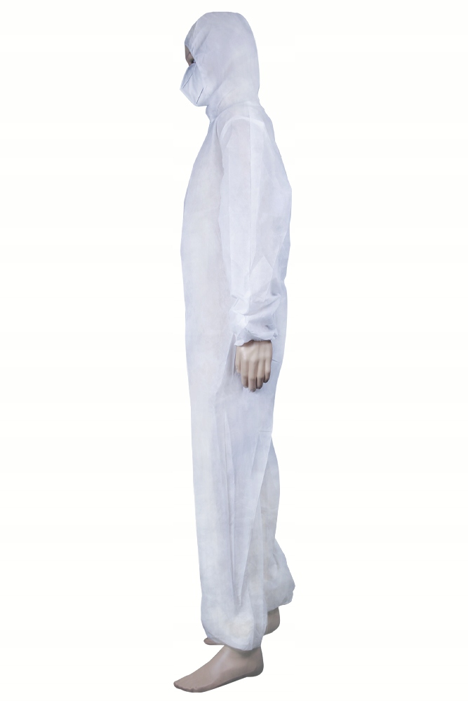 KOMBINEZON OCHRONNY JEDNORAZOWY BIAŁY 50G L Marka Sako