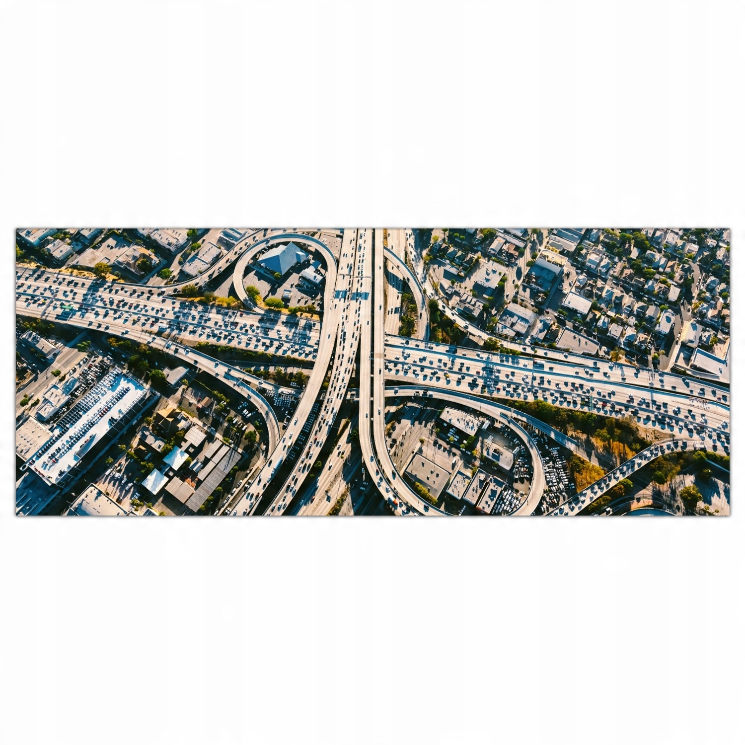 

Hartowany Obraz Szklany Los Angeles Droga 125x50