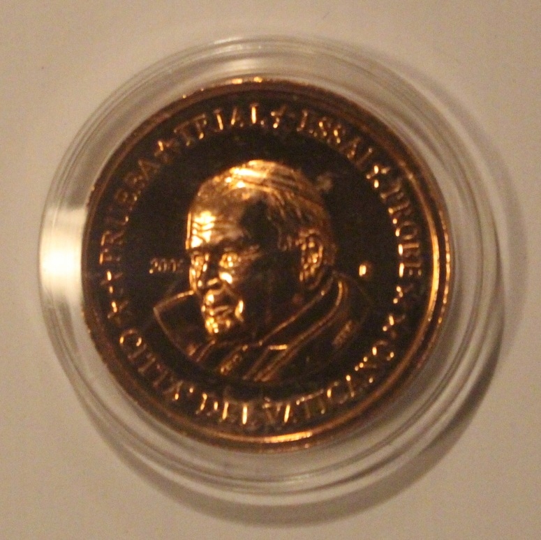 WATYKAN 2005 5 EURO CENT CENTÓW JAN PAWEŁ II - SPECIMEN PRÓBA RZADKOŚĆ