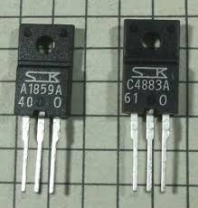 2SA1859A 2SC4883A PARA 180V 1A 20W 120MHz