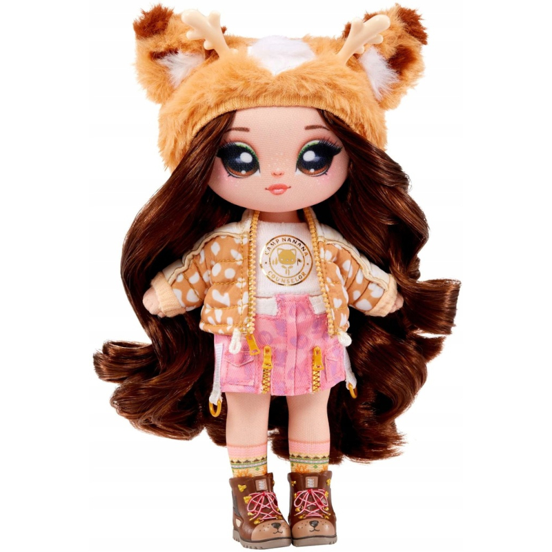 NANANA SURPRISE CAMPING DOLL MYRA WOODS+AKCESORIA Marka MGA