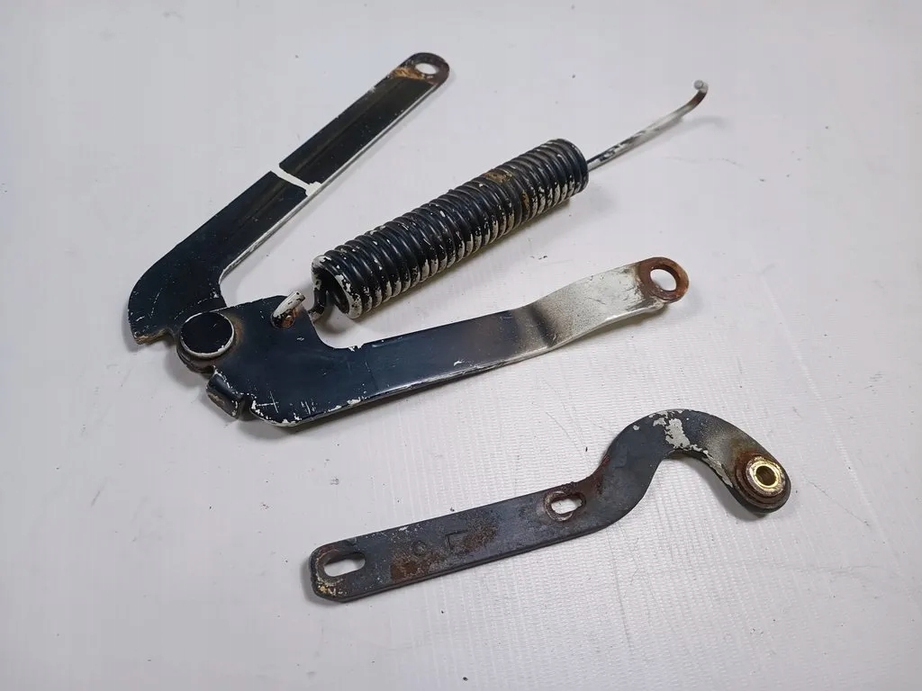 hinge bonnets left complete Mercedes SL C107 R107