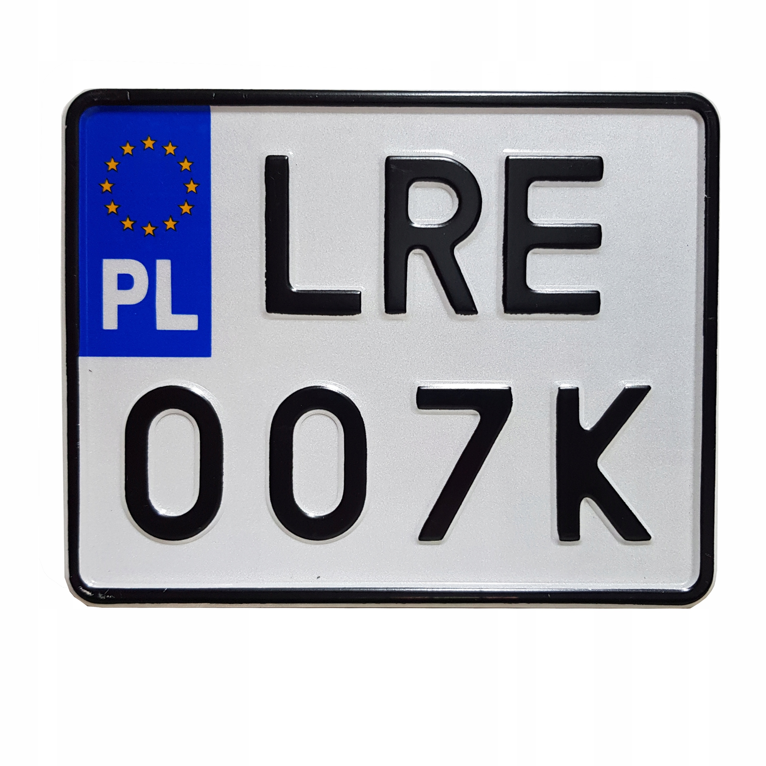 

Tablica polska -motor,quad,traktor-kwadrat