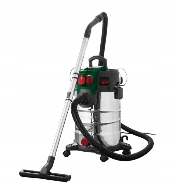 Parkside Odkurzacz przemysłowy Gniazdko Pwd 30 C1 1500W Sucho Mokro