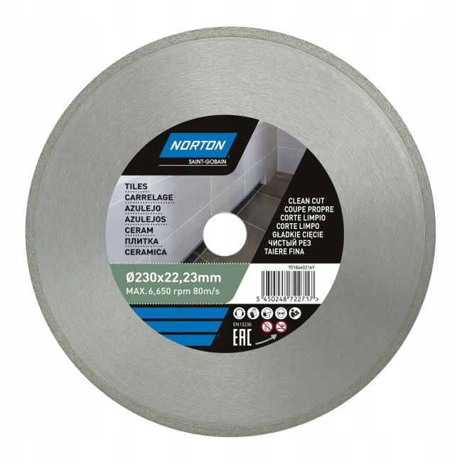 Diamantový Kotouč Norton 230 X 22,23 MM. Keramika