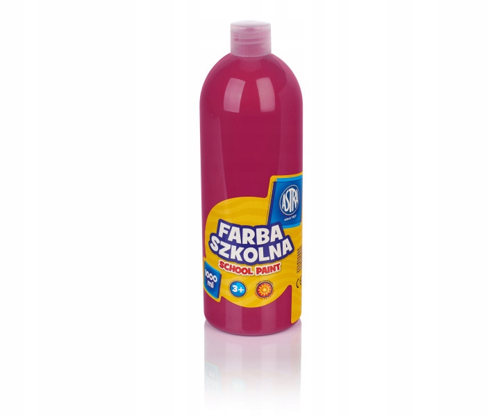 

Farba szkolna Astra 1000 ml Różowy