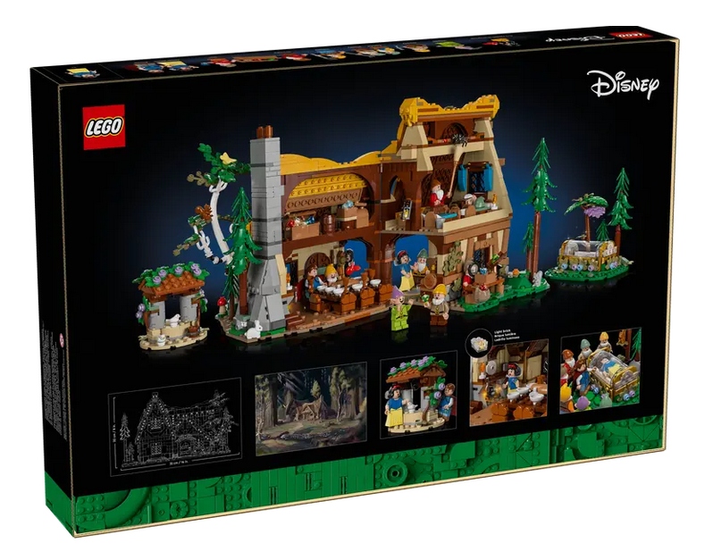 LEGO 43242 DISNEY - CHATKA KRÓLEWNY ŚNIEŻKI I SIEDMIU KRASNOLUDKÓW Marka LEGO