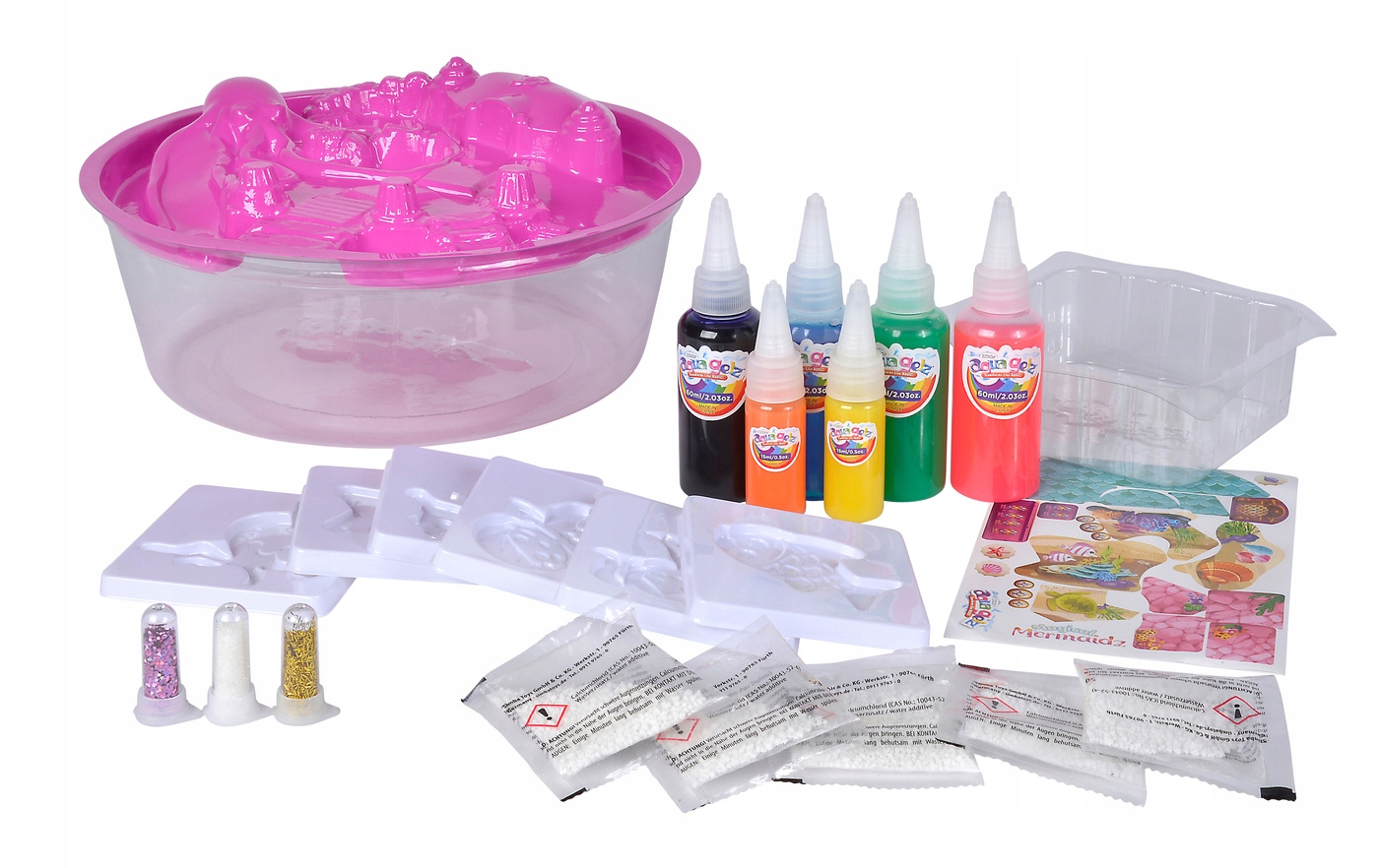 SIMBA Aqua Gelz Zestaw Magiczne syreny 6 żeli Marka Simba