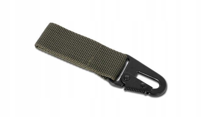 Trok z metalowym karabinkiem 70mm Zielony Od