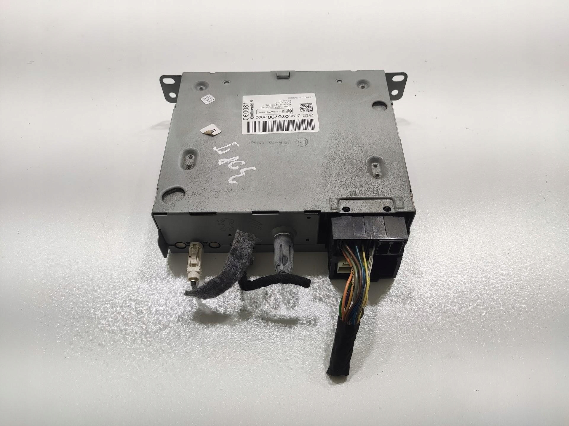 module control unit RADIA PEUGEOT 308 II T9 2013-2016 9807679080