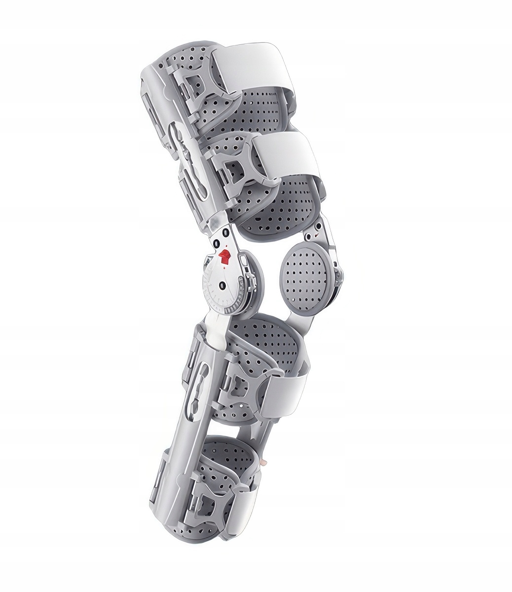 Ochraniacz stawu kolanowego Rom z zawiasem GoHelmate Acl/mcl/pcl