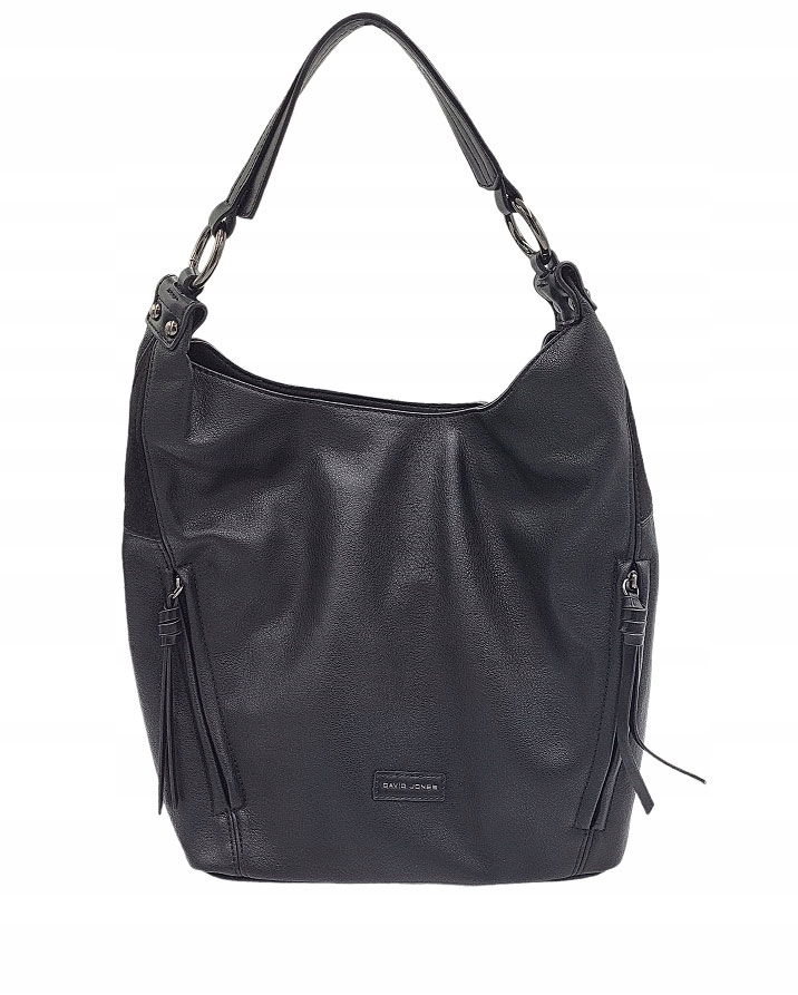 Torebka damska shopper David Jones czarna