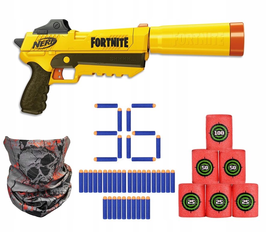 

Nerf Fortnite Sp-l Cele Szara Bandana 30x Strzałki