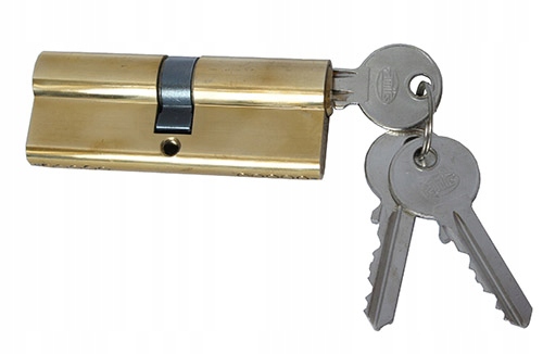 

Wkładka drzwiowa bębenkowa Mosiężna 35x45mm