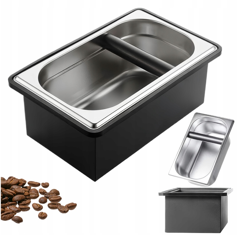 Černá Na Sedlinu O Rozměrech 28 X 17.6 X 10.4 CM, Nerezová Ocel