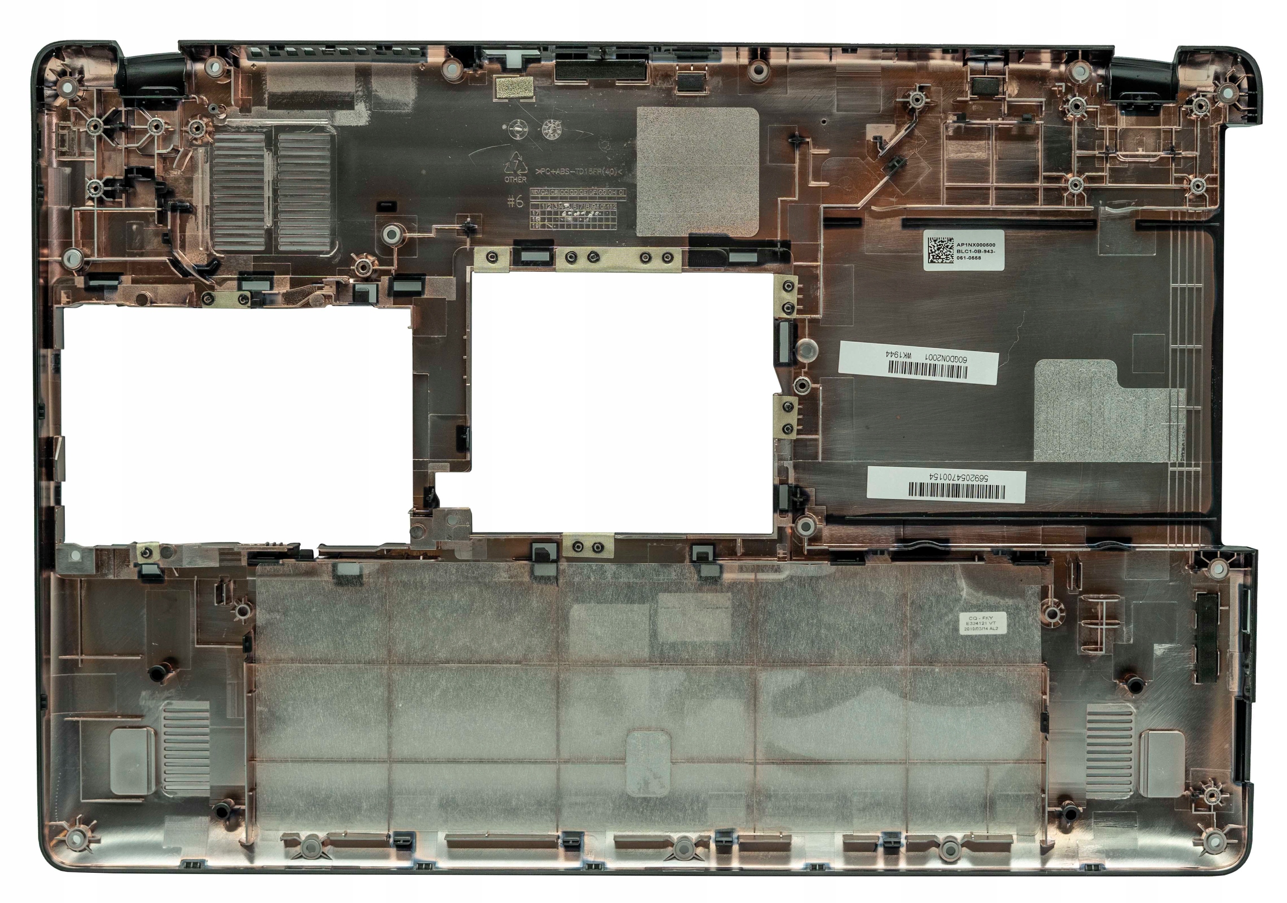Spodní Kryt ES1-572 ES1-523 ES1-524 ES1-533 Nový