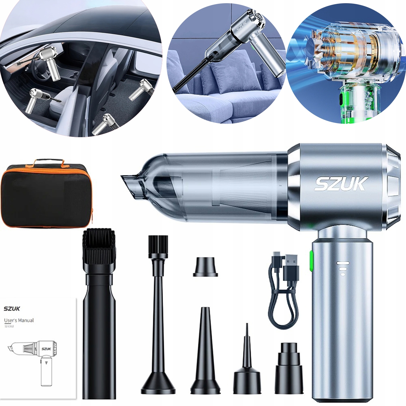 Vysavač Různé Funkce Víceúčelový Taška