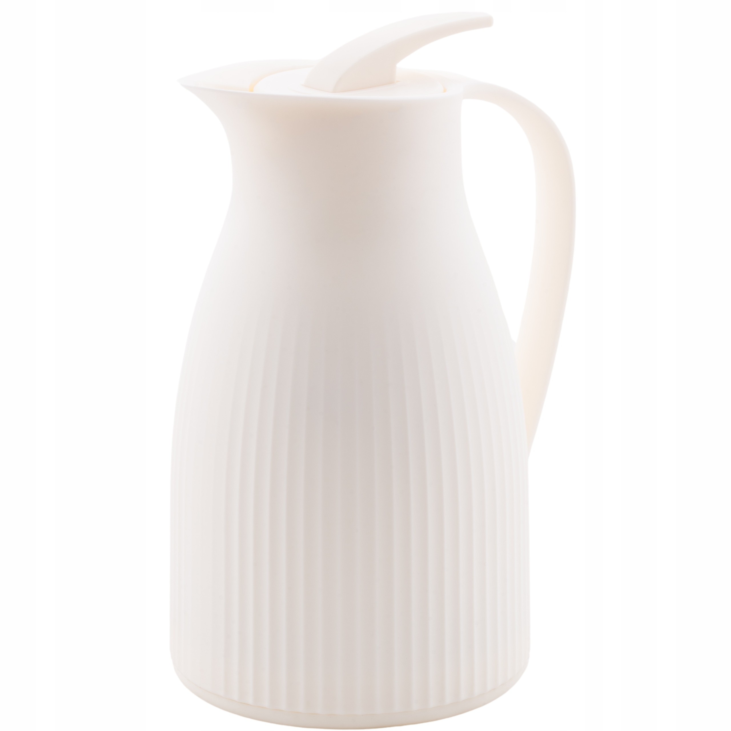 TERMOS STOŁOWY ZE SZKLANYM WKŁADEM DZBANEK 1L DO KAWY HERBATY KONFERENCYJNY Marka Prima Deco