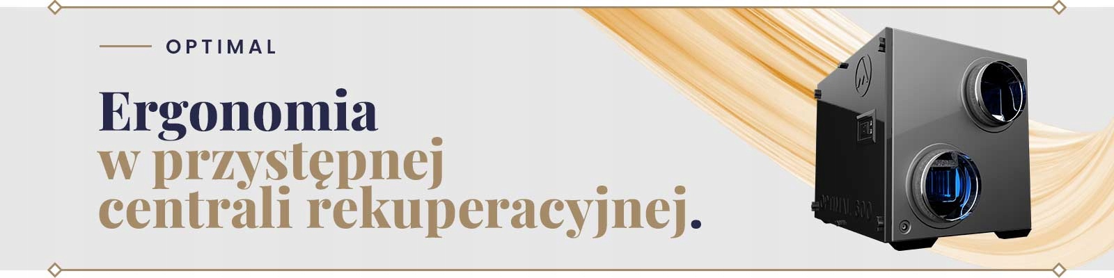 Распределительный щит типа Centrala Recuperator DOSPEL OPTIMAL 400EC