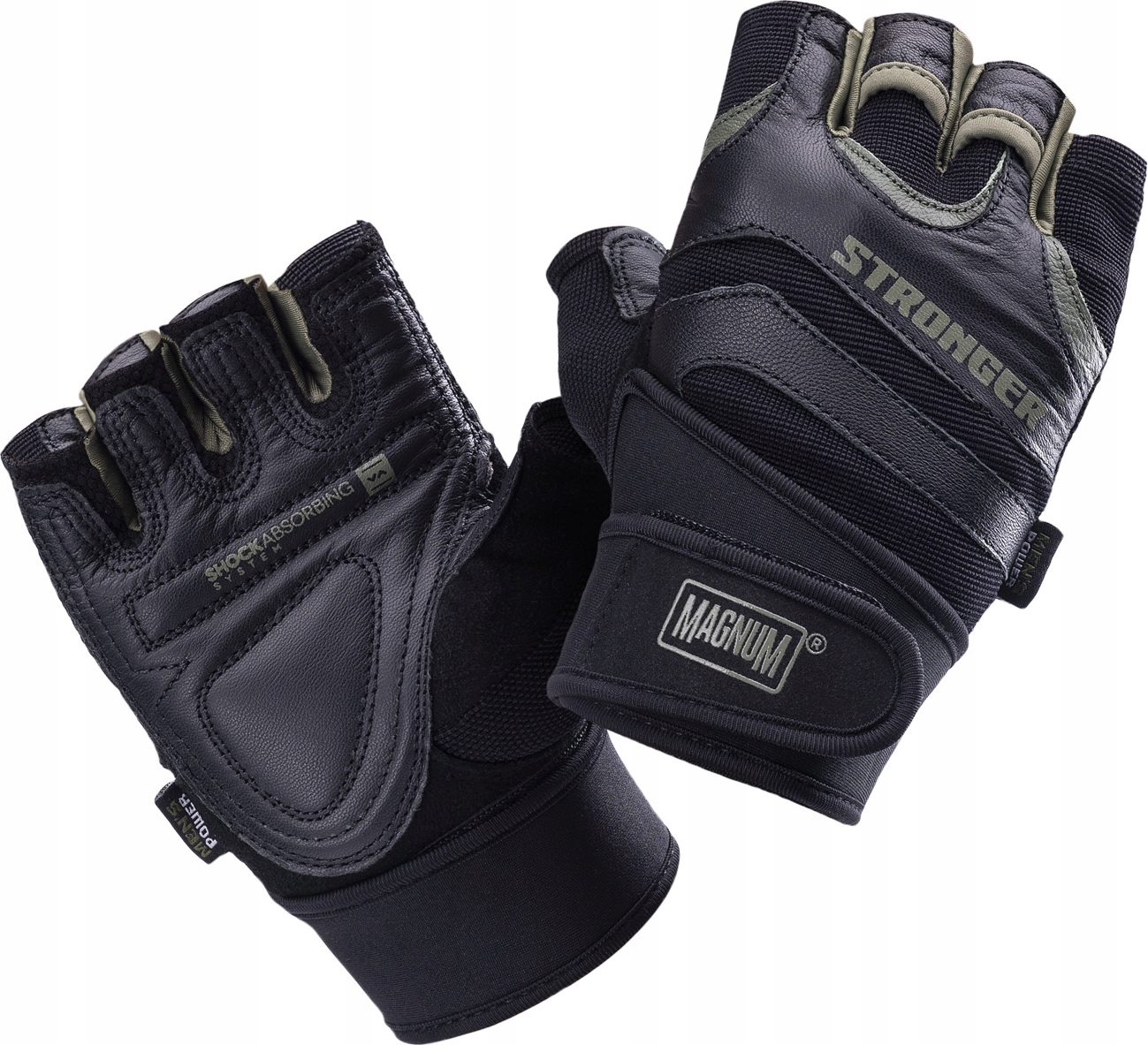 Rękawiczki Kulturystyczne Treningowe Na Siłownię Magnum Shock Rozmiar XXL