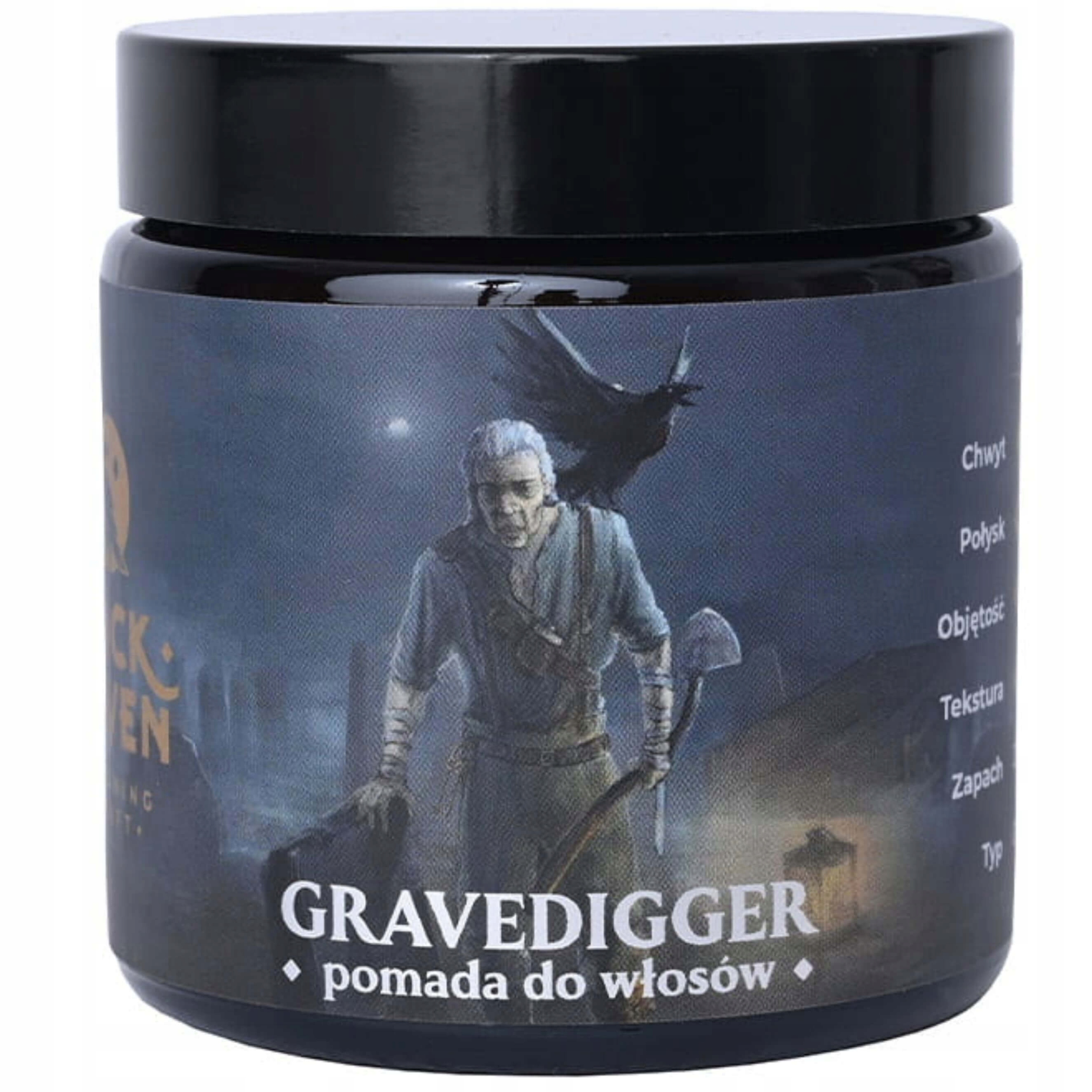 Slickhaven Matná pomáda na vlasy s pevným úchopem Gravedigger 120 ml