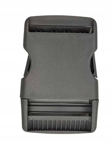 Zacvakávací přezka plastová 40 mm na opasek 50 ks šedá