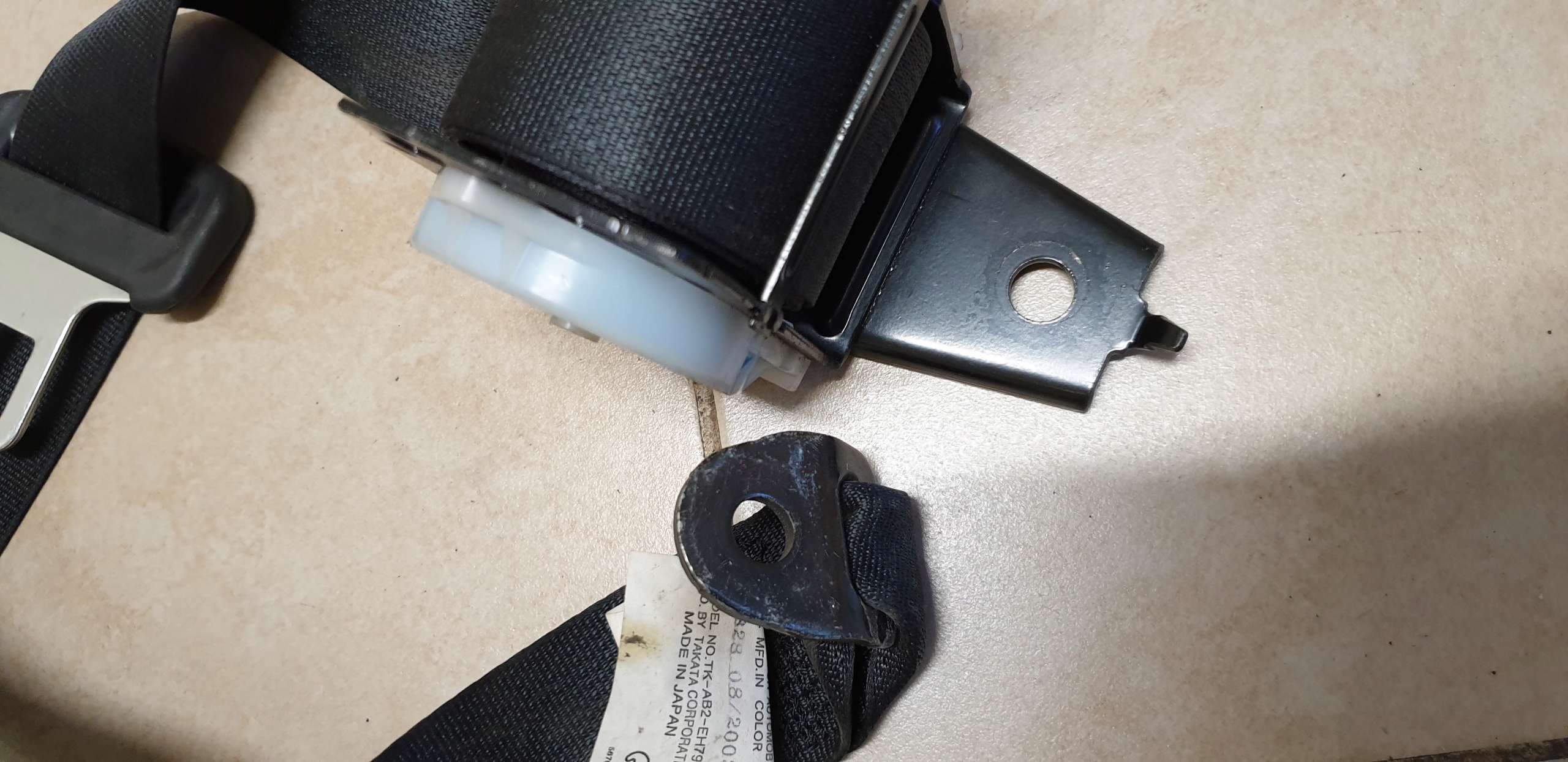 sicherheitsgurt heck hinten MAZDA RX8 OE