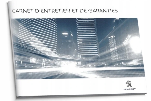 Peugeot Francouzská servisní kniha 2017-2020