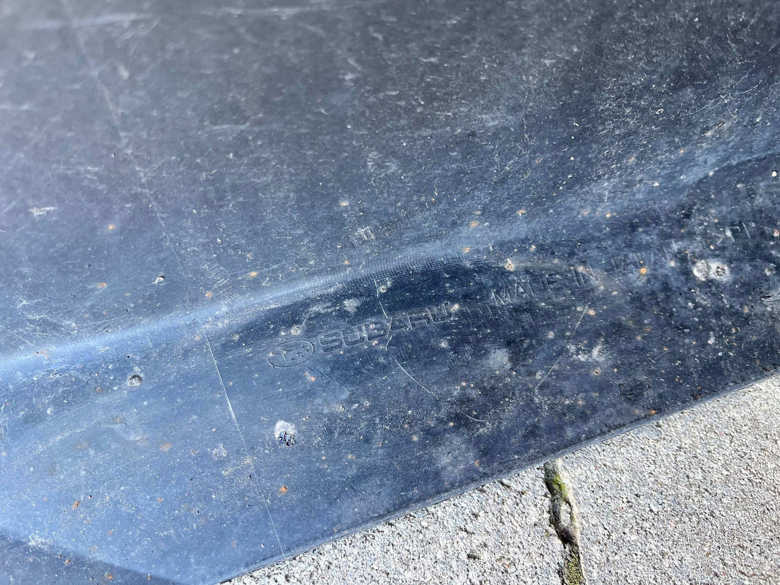 bumper rear rear part SUBARU OUTBACK IV 09- @M
