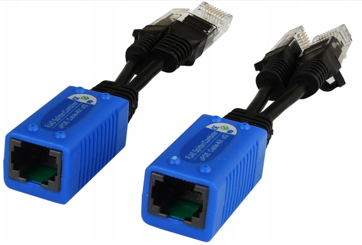 

Splitter 2xRJ45 Wtyk 1xRJ45 Gniazdo P-POE2 Pulsar