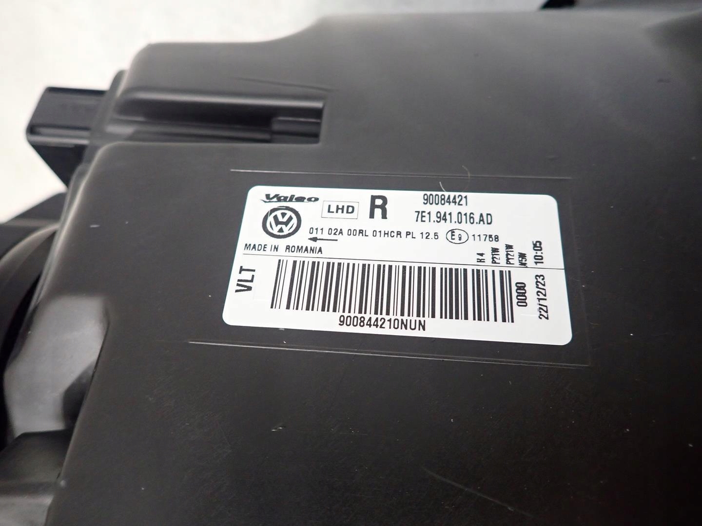 light front front right VW T5 2015- 7E1941016AD