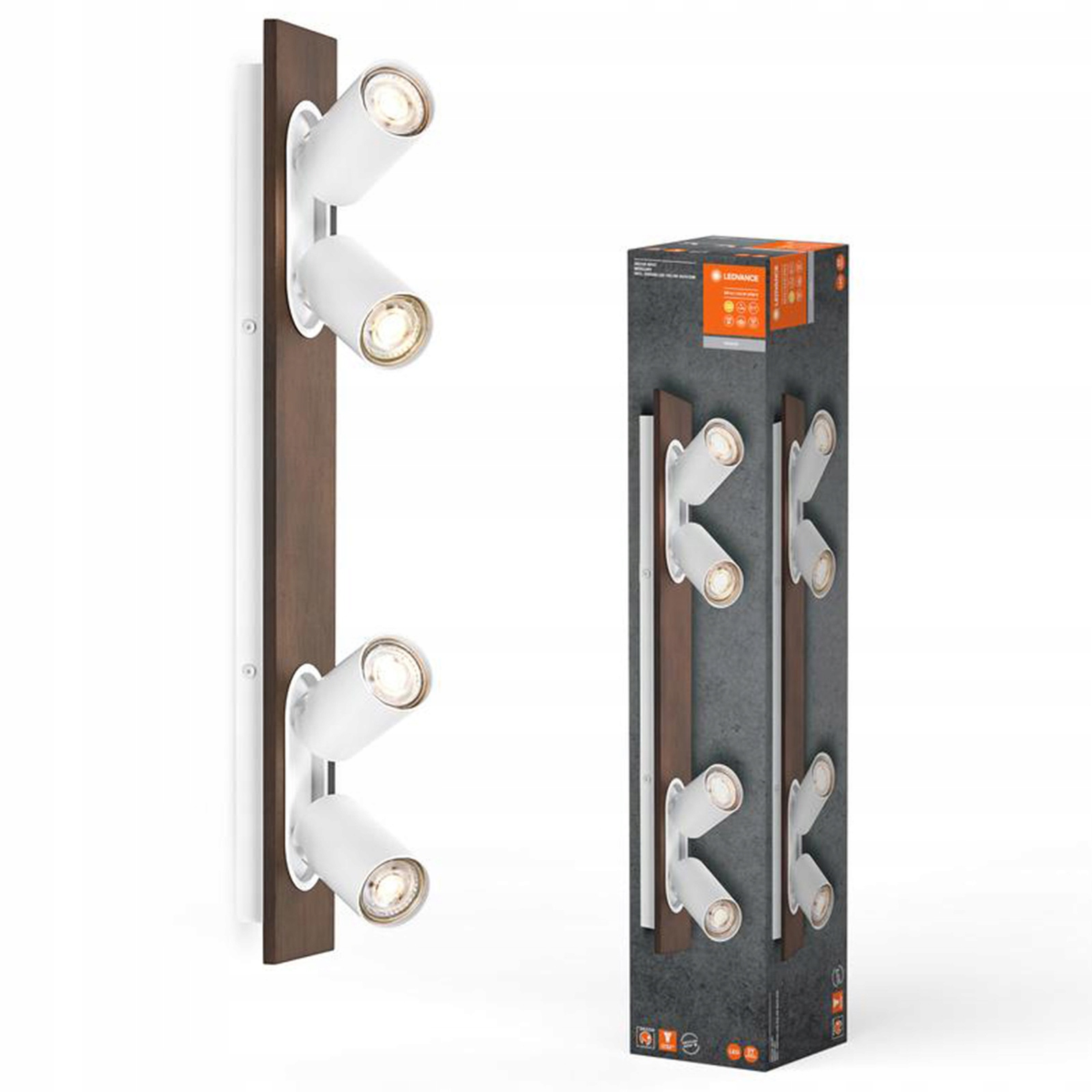 Led nástěnná lampa Stropní svítidlo Nástěnné svítidlo 13.6W 920lm 3000K Spot