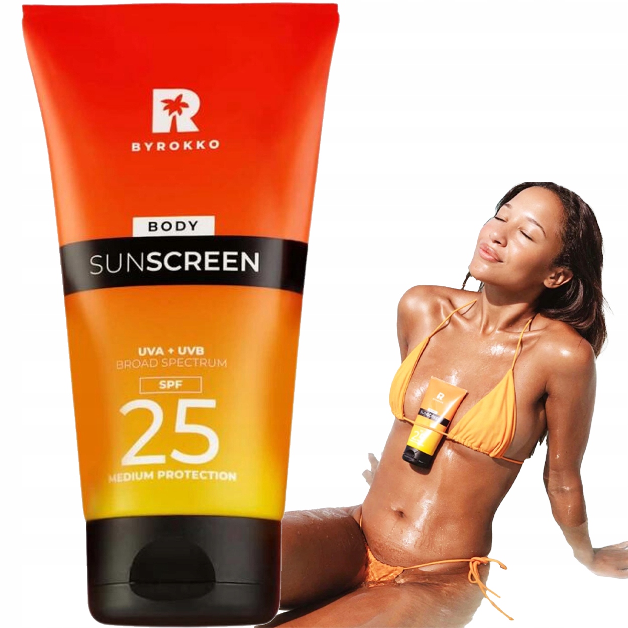 Byrokko Sunscreen SPF25 Tropický Krém na ochranu před sluncem 150 Ml