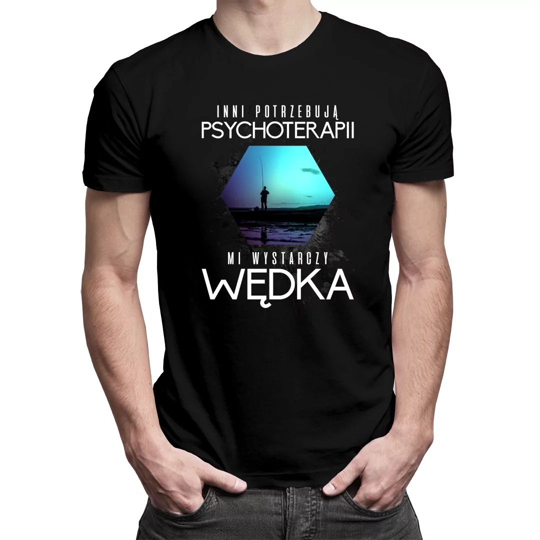 

Męska koszulka - prezent dla wędkarza