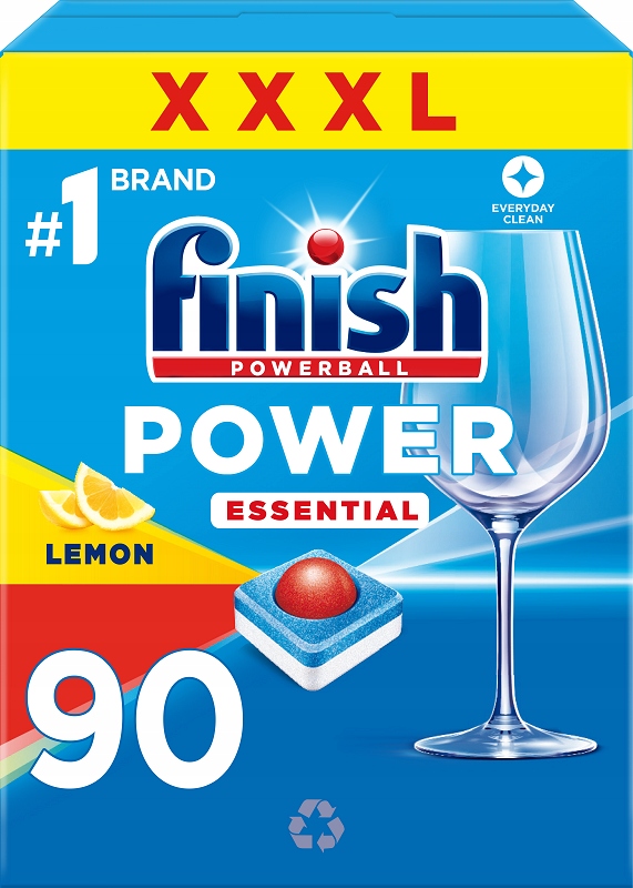 Levně Finish Power Essential Tablety do myčky Lemon 90ks