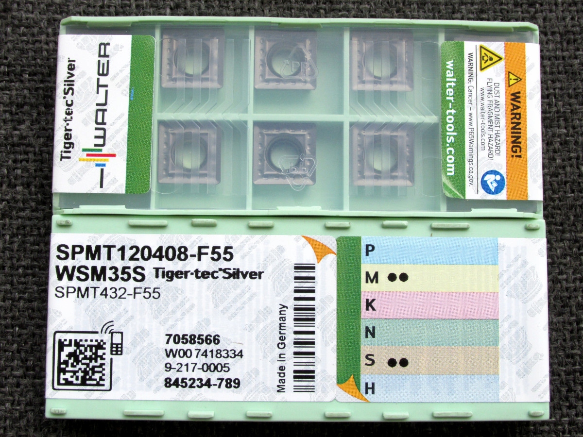 Płytka SPMT 120408-F55 WSM35S WALTER