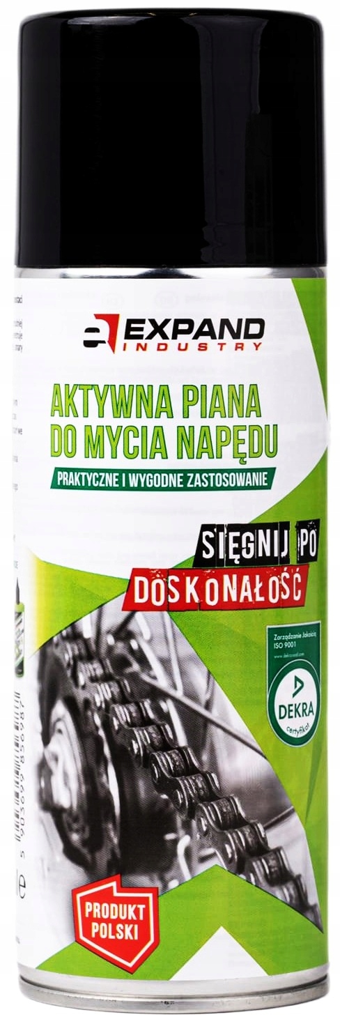 Piana pianka mycia napędu łańcucha roweru Expand