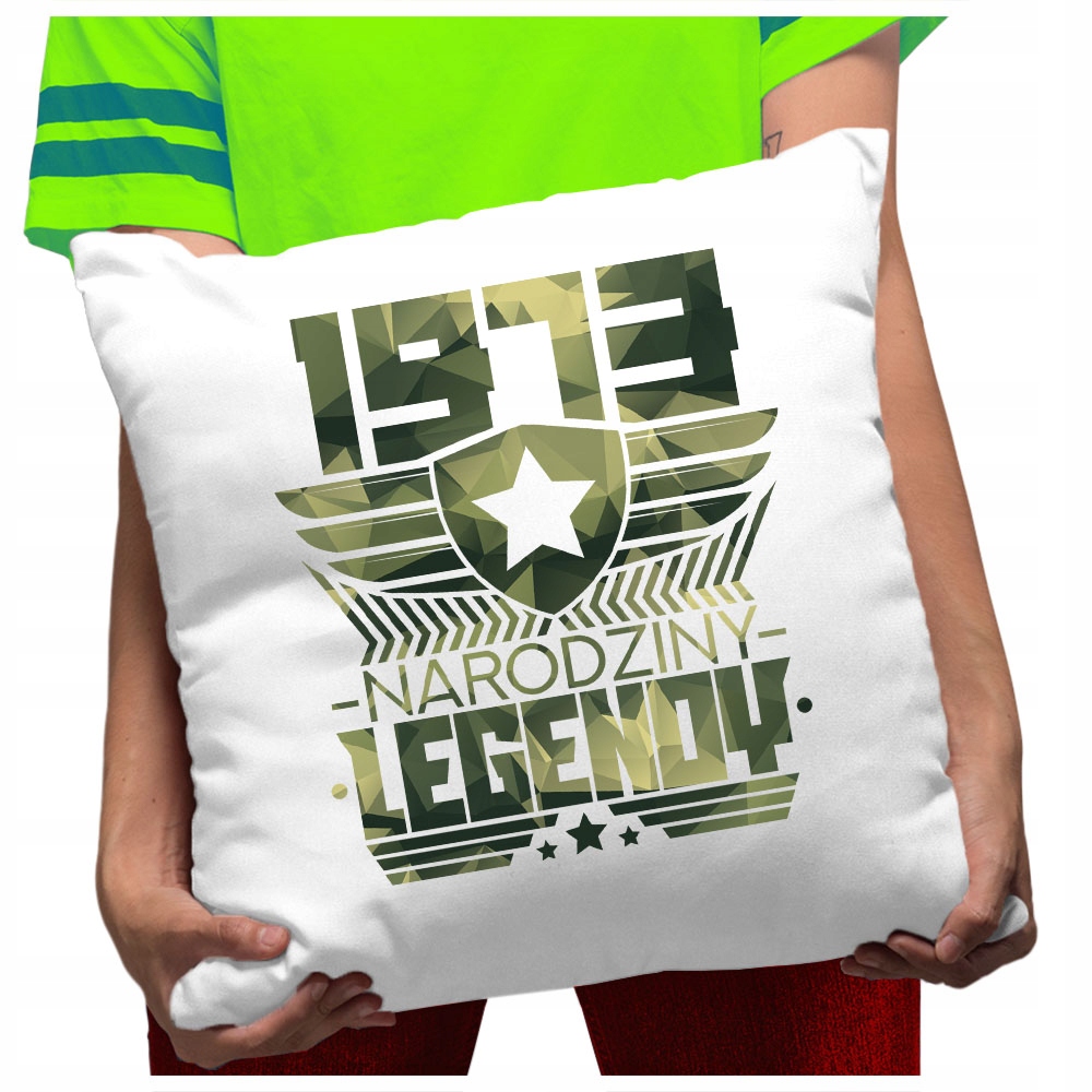 

Poduszka nadruk 50 Urodziny 1973 na 50