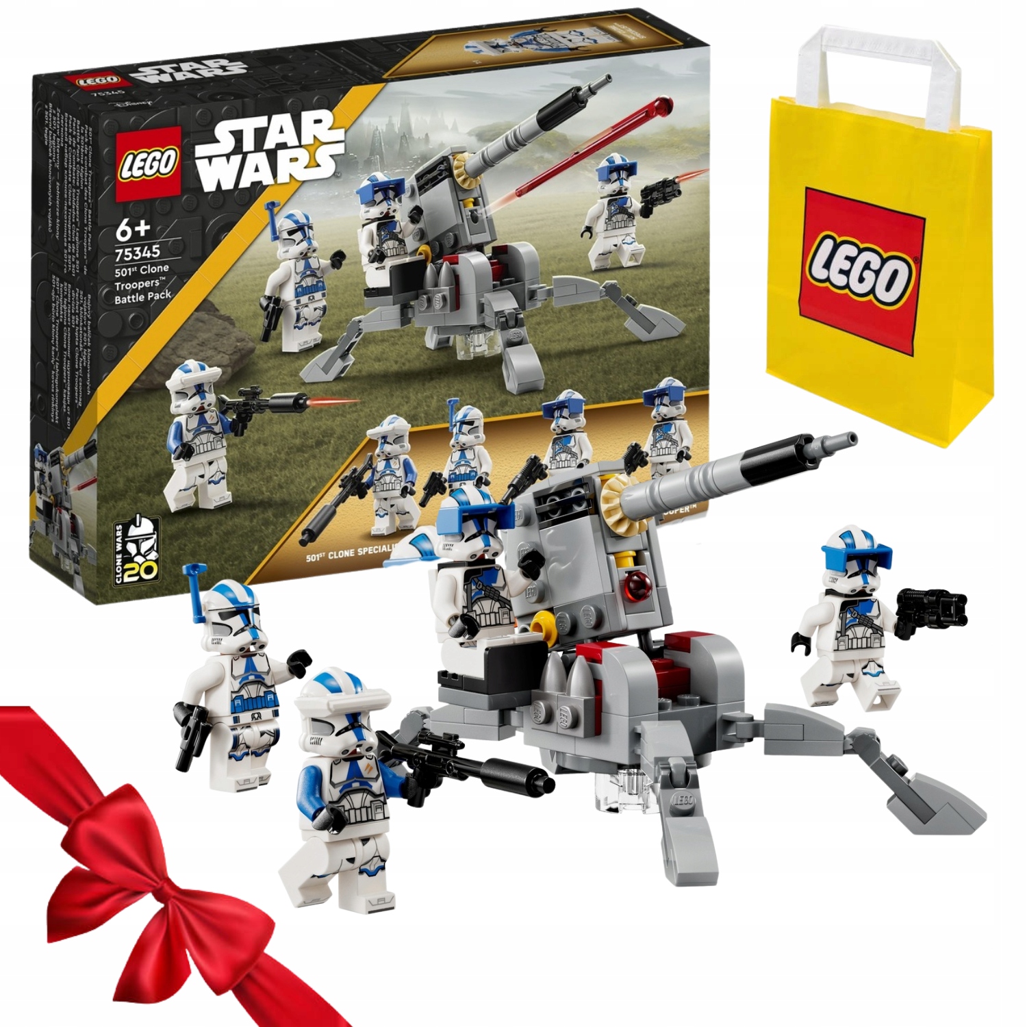 Zestaw Lego Star Wars 75345 Zestaw Bitewny Żołnierze-klony Z 501 Legionu