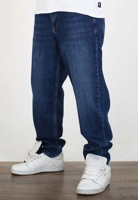 Kalhoty I8 Denim BOY62 tmavě modré