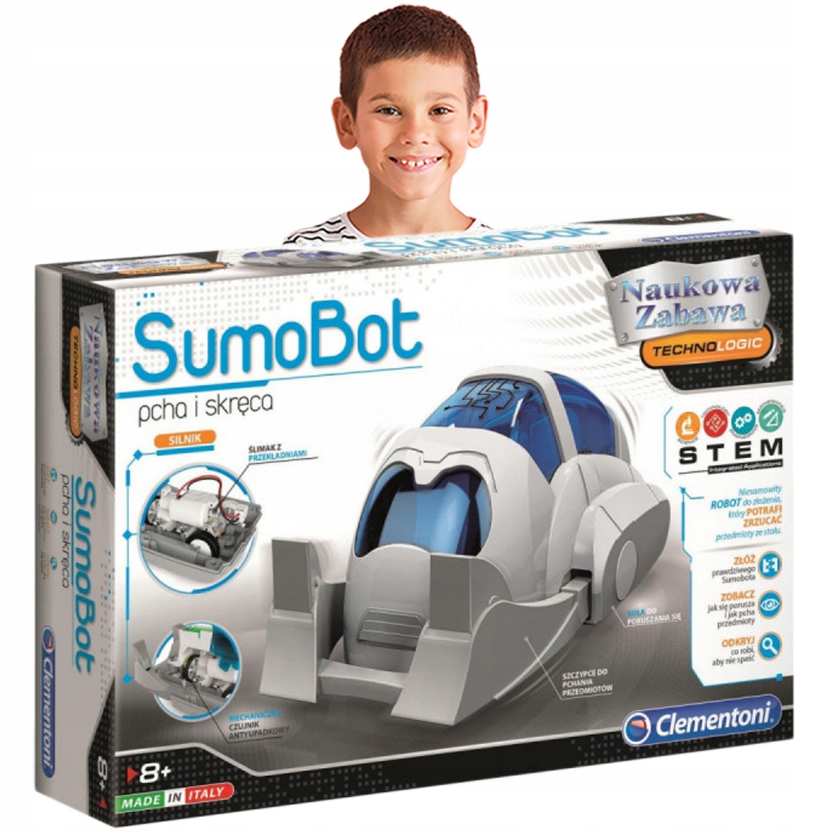 UČNÉ hračky pre deti od 6 rokov Sumobot Konštrukčná sada ROBOT Fajn Postava/Rozprávka žiadny