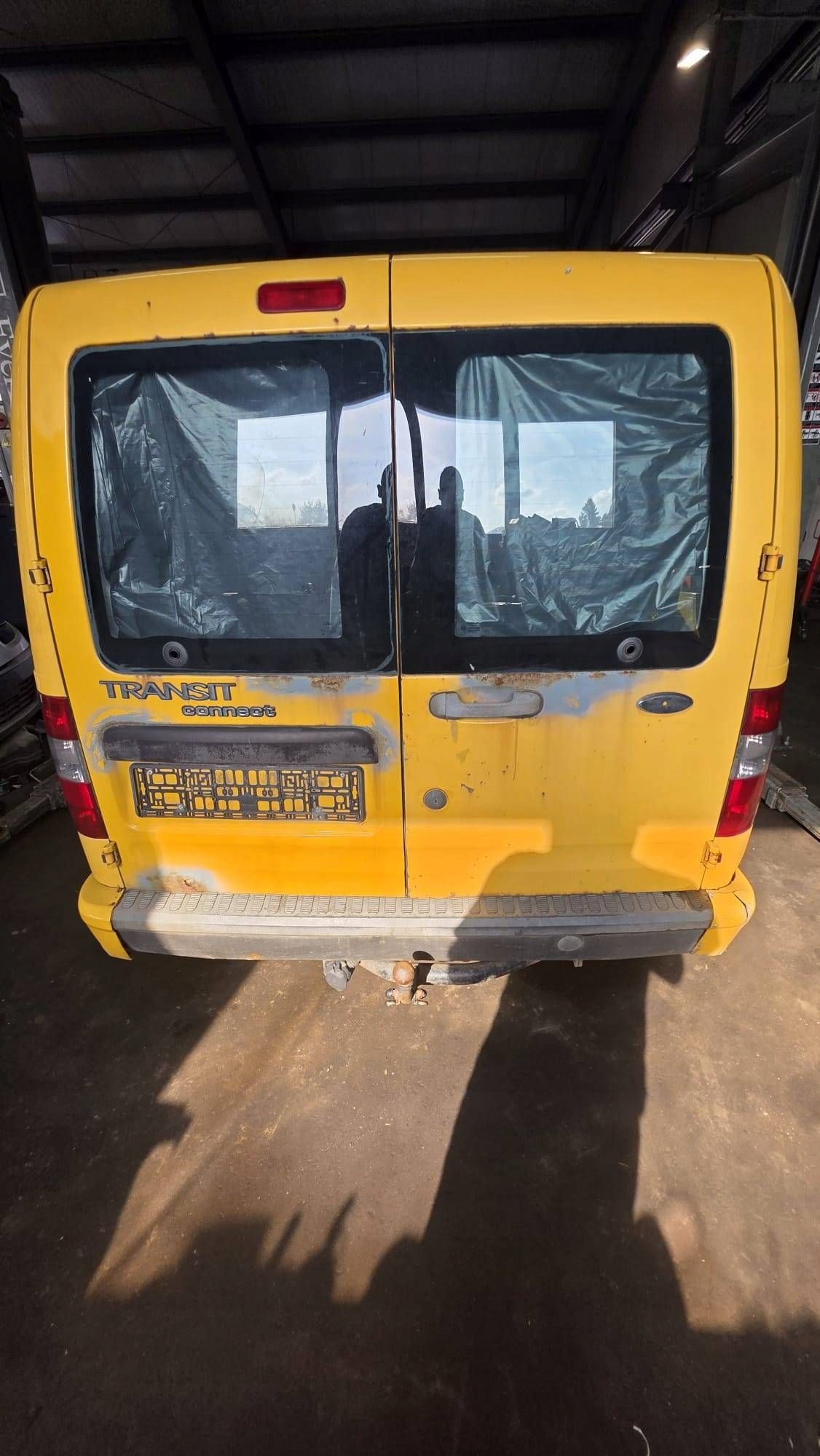 FORD TRANSIT CONNECT and 1 PT2 MK1 02-06 bumper front front SAFFRON YELLO